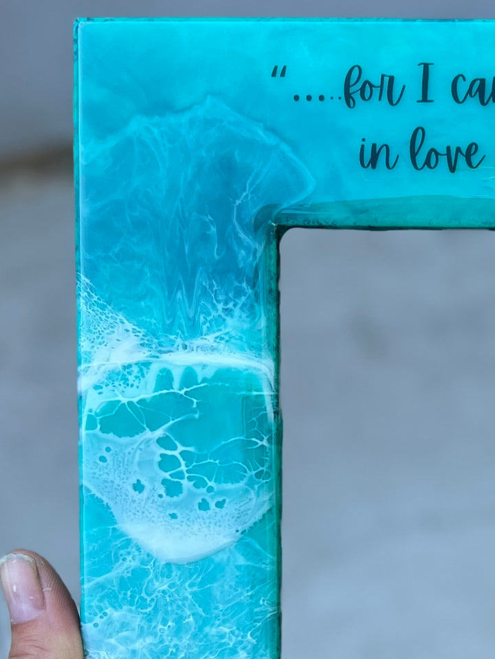 Ocean Resin Picture Frame