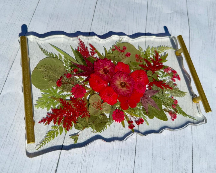 DIY Pressed-Flower Resin Tray Kit