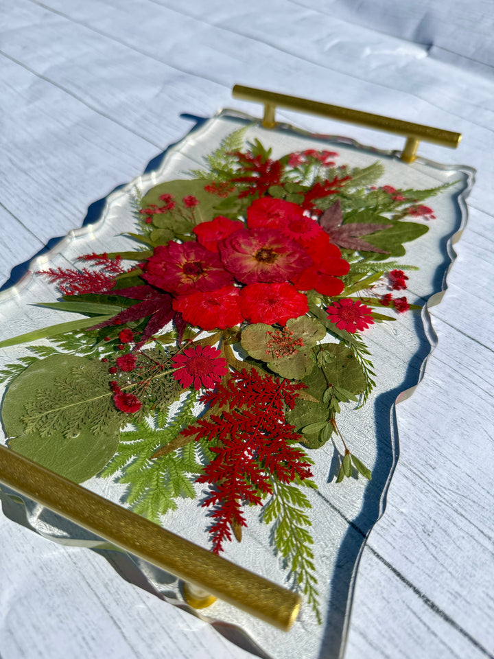 DIY Pressed-Flower Resin Tray Kit