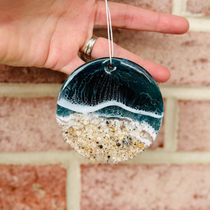 Deep Ocean Wave Resin Ornament/Wall Decor