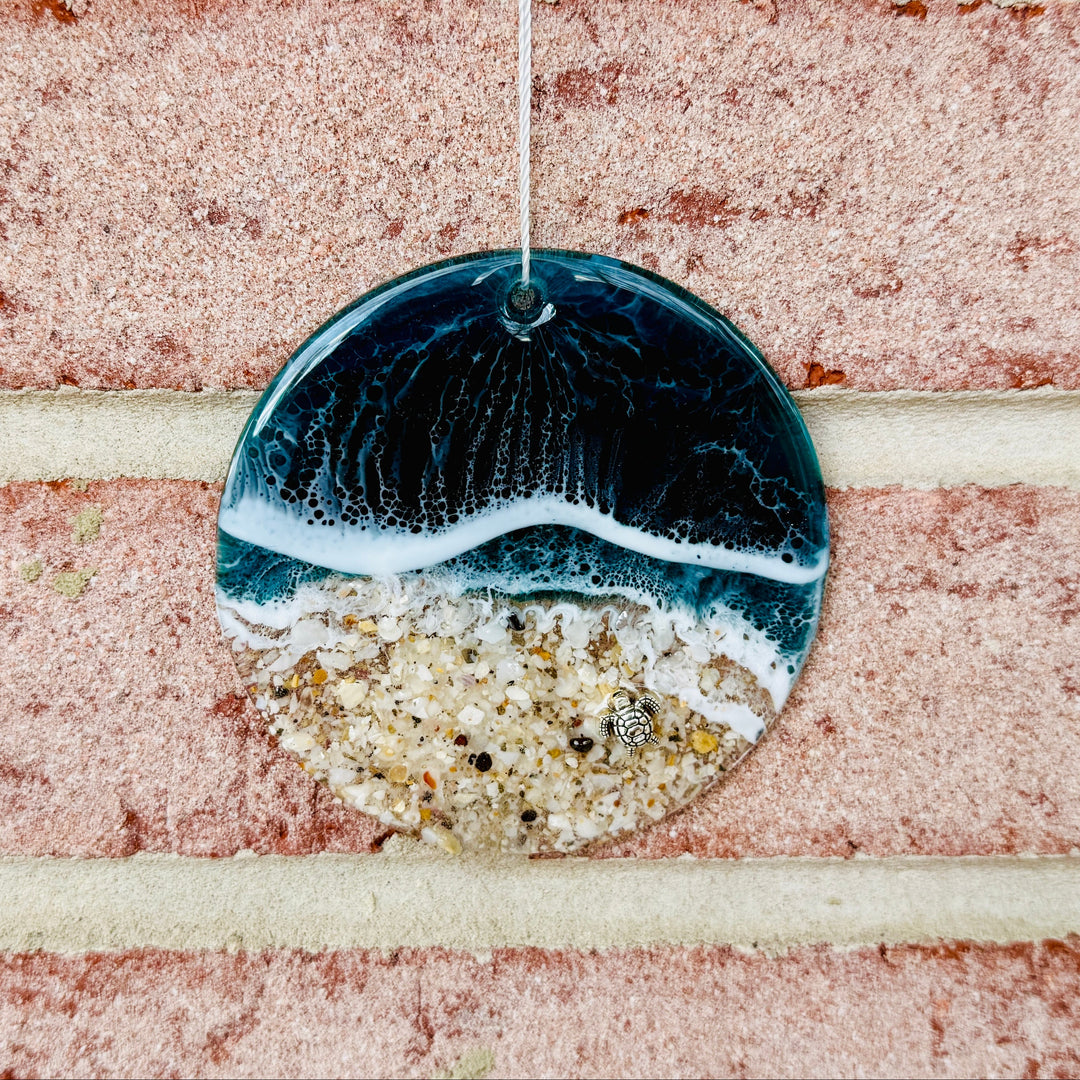 Deep Ocean Wave Resin Ornament/Wall Decor