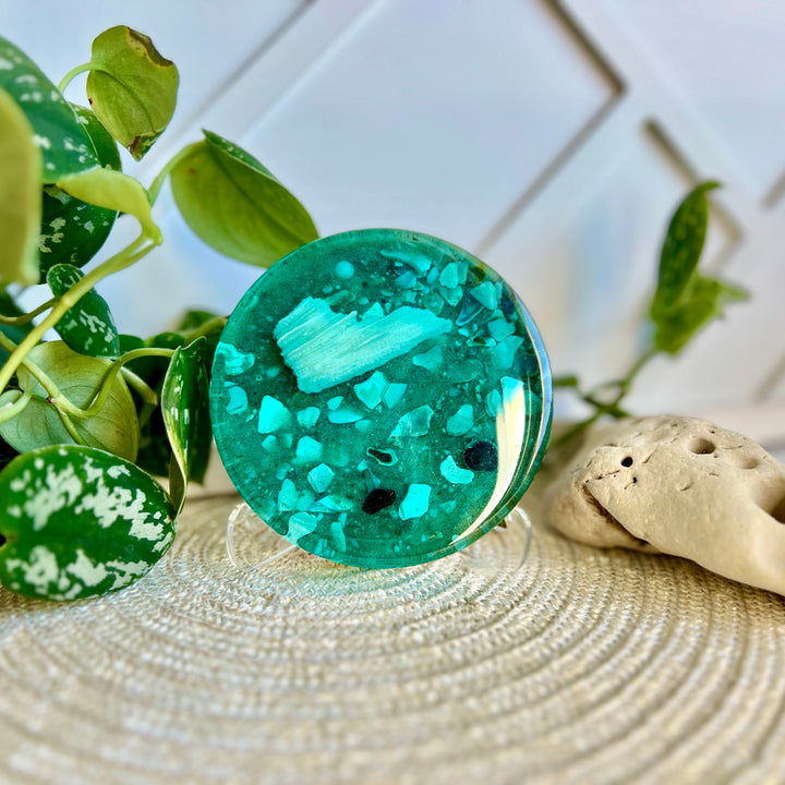 Aqua Seabed Coasters | Paperweight