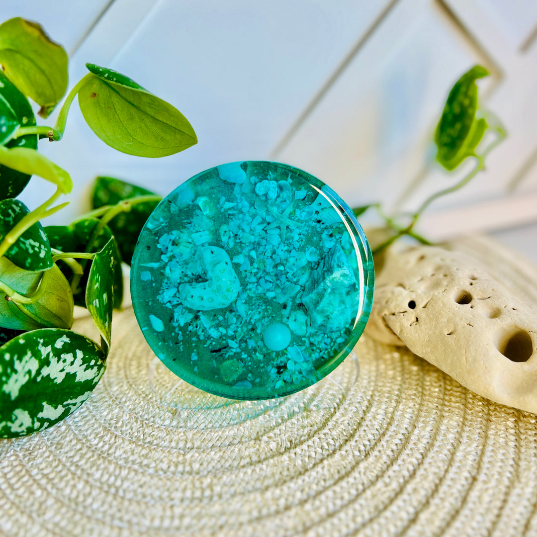 Aqua Seabed Coasters | Paperweight