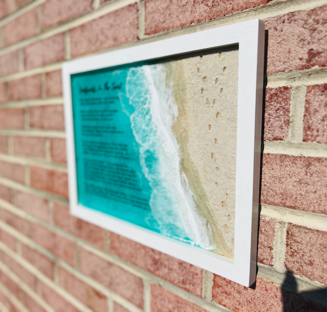 Footprints In The Sand | Custom Sizes