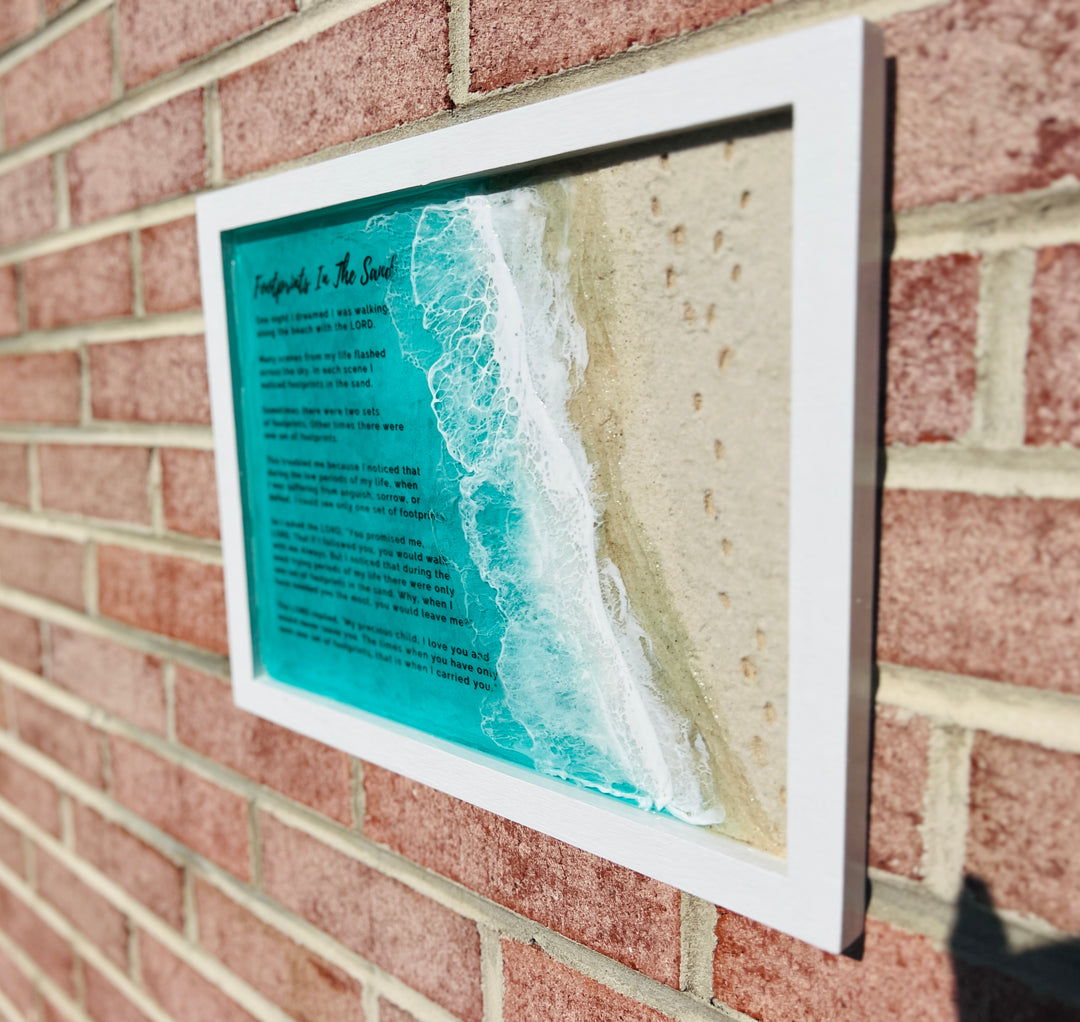 Footprints In The Sand | Custom Sizes