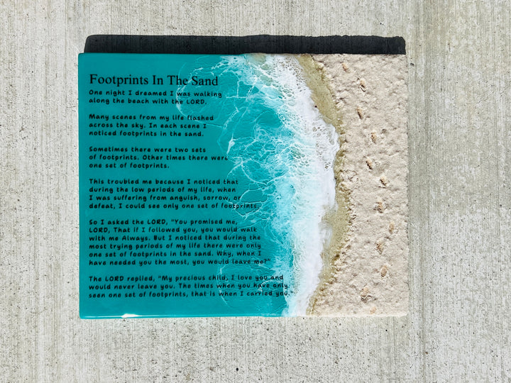 Footprints In The Sand | Custom Sizes
