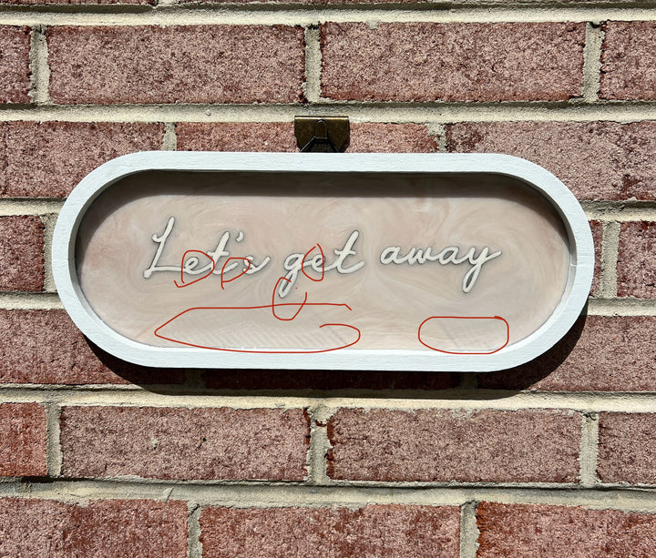 Let's Get Away | Light Pink