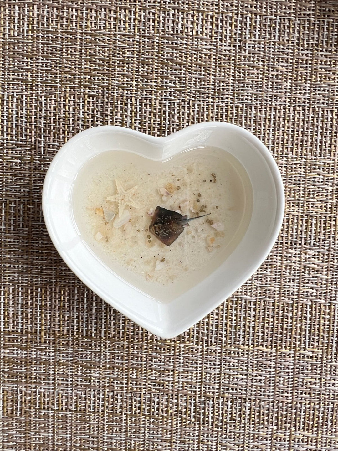 Teal Ocean Heart Jewelry Dish | Ceramic