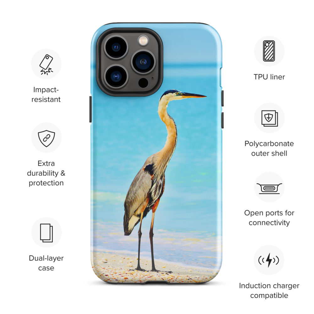 Great Blue Heron Tough Case for iPhone®