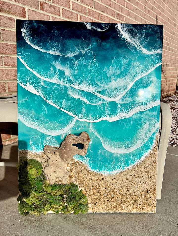 Mystic Cliffs: Ocean's Embrace