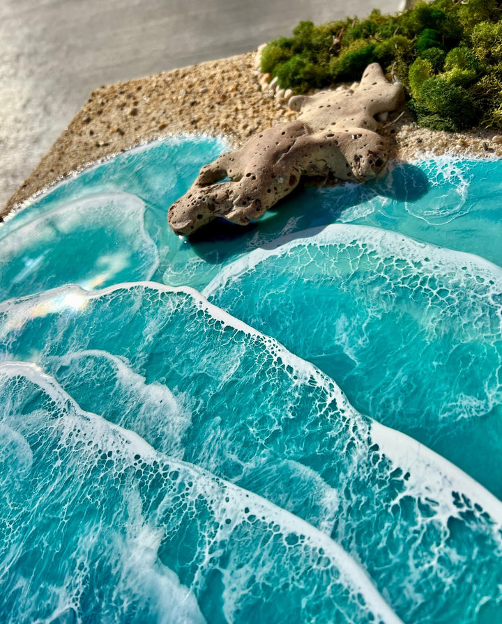 Mystic Cliffs: Ocean's Embrace